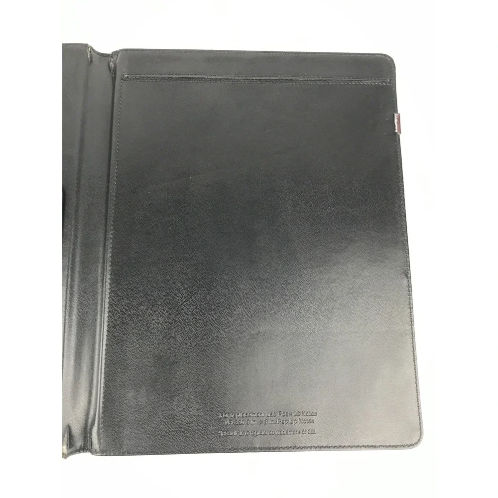 Day Runner Leather Portfolio Organizer Padfolio‎ Brown Business Document Holder